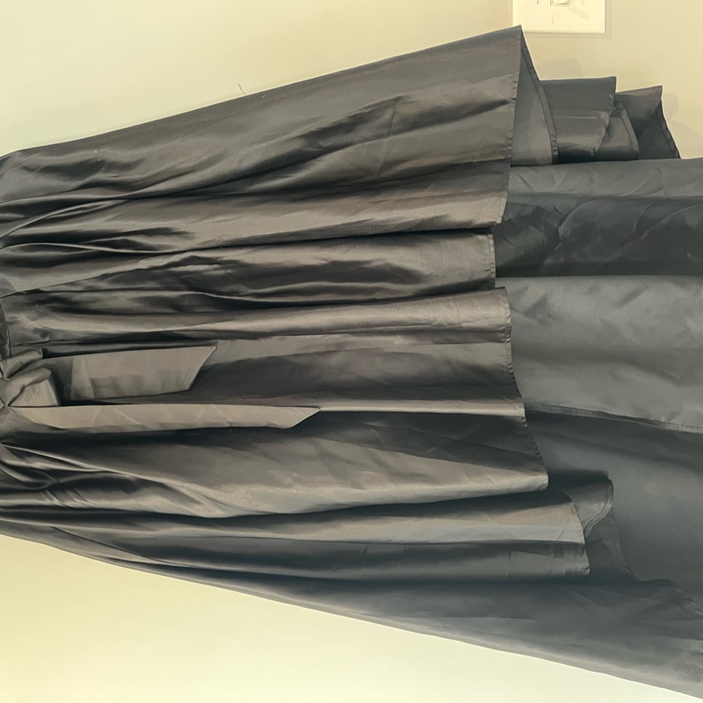 High Low Black Skirt